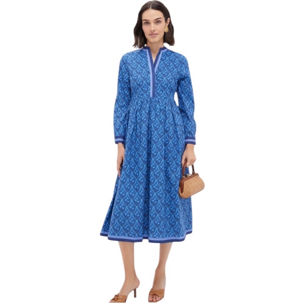 NEW Tuckernuck Nancy dress. Navy Cerulean. S. NWT.